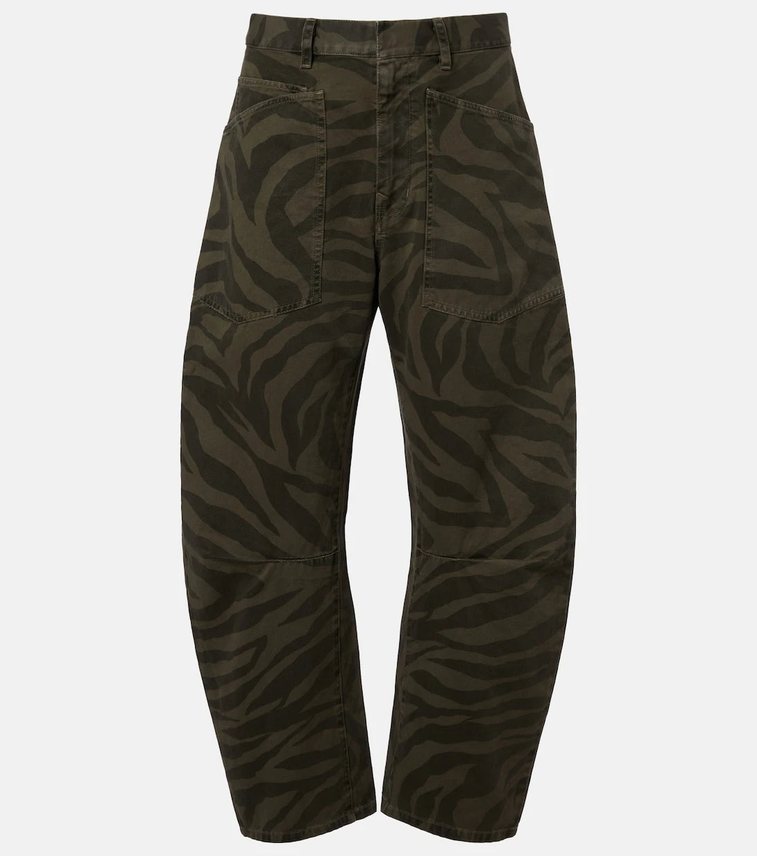 Nili Lotan - Shon cropped barrel-leg jeans