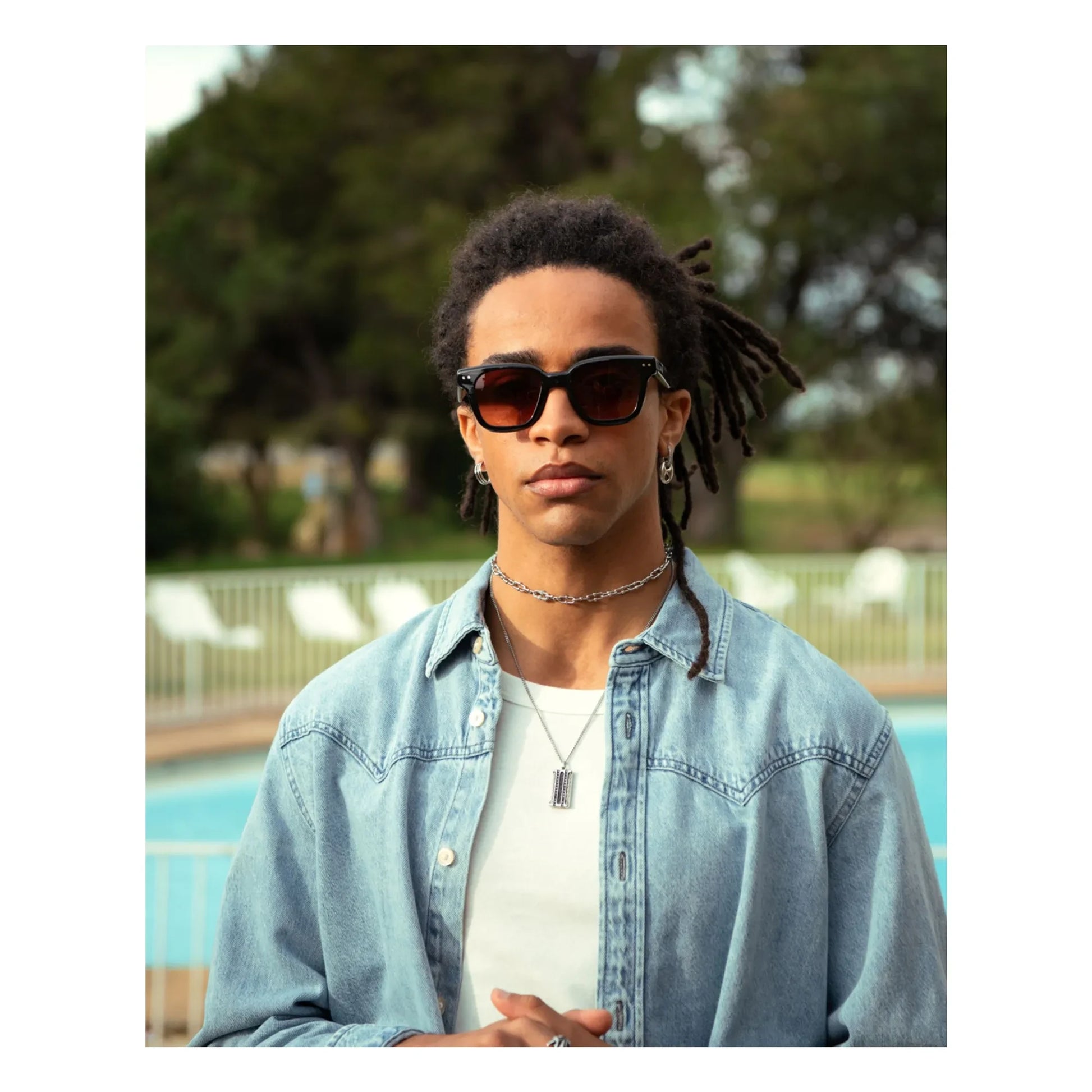 IZIPIZI - Polarized Sunglasses #C | Bright black
