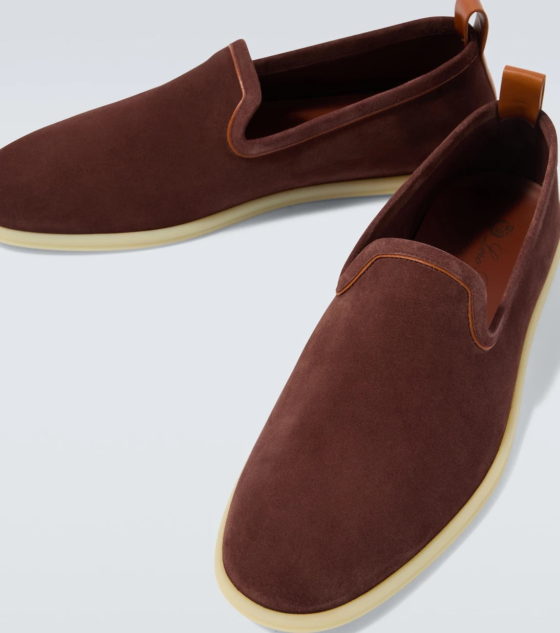 Loro Piana - Venice Walk suede slip-on shoes