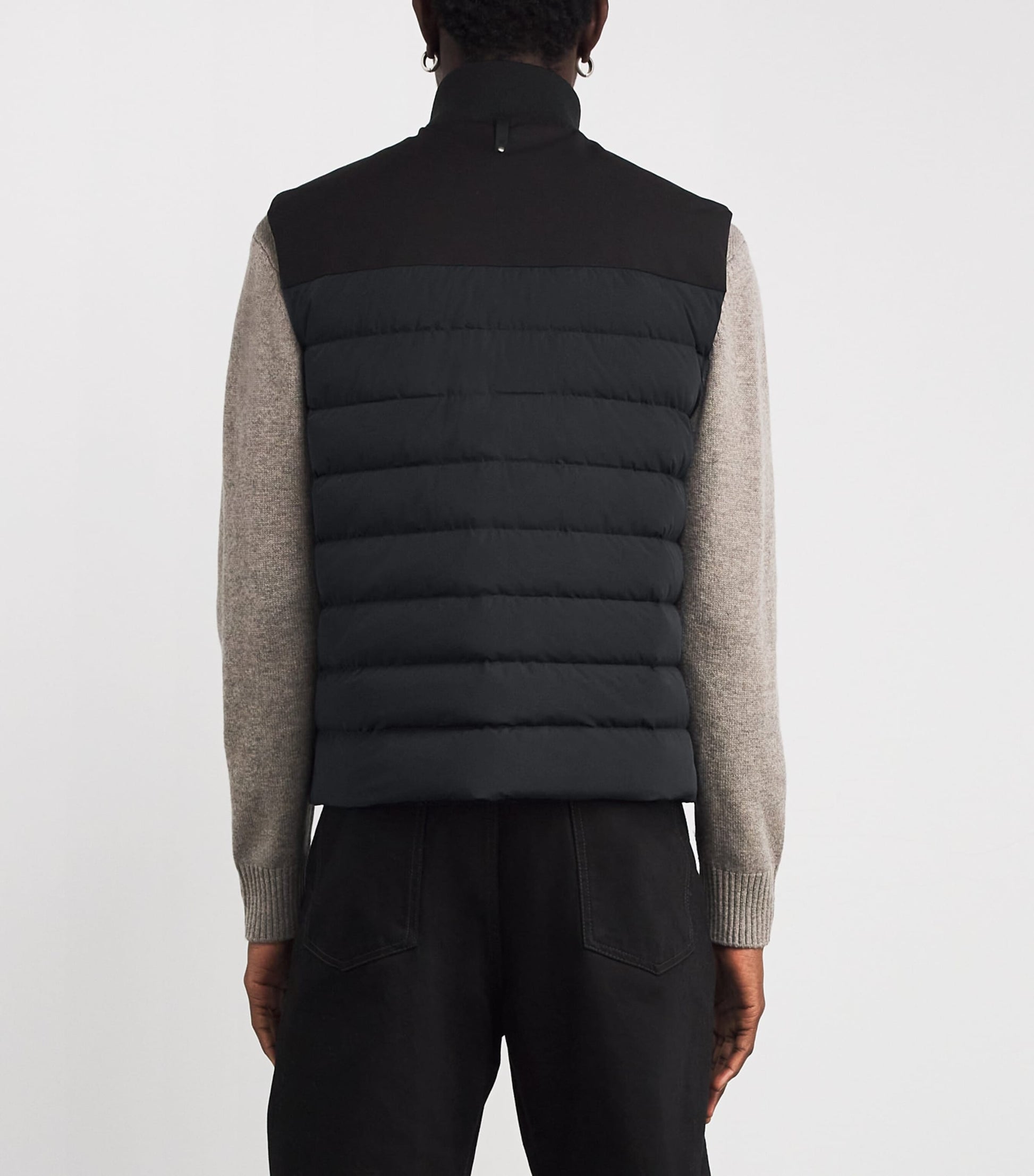 Black Down Brody Gilet
