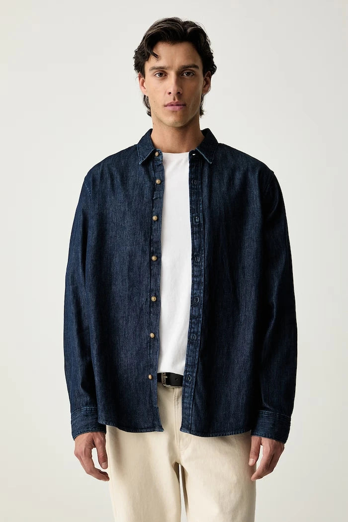 Levi's erkek pamuklu Oxford gömlek BATTERY HOUSEMARK STANDARD