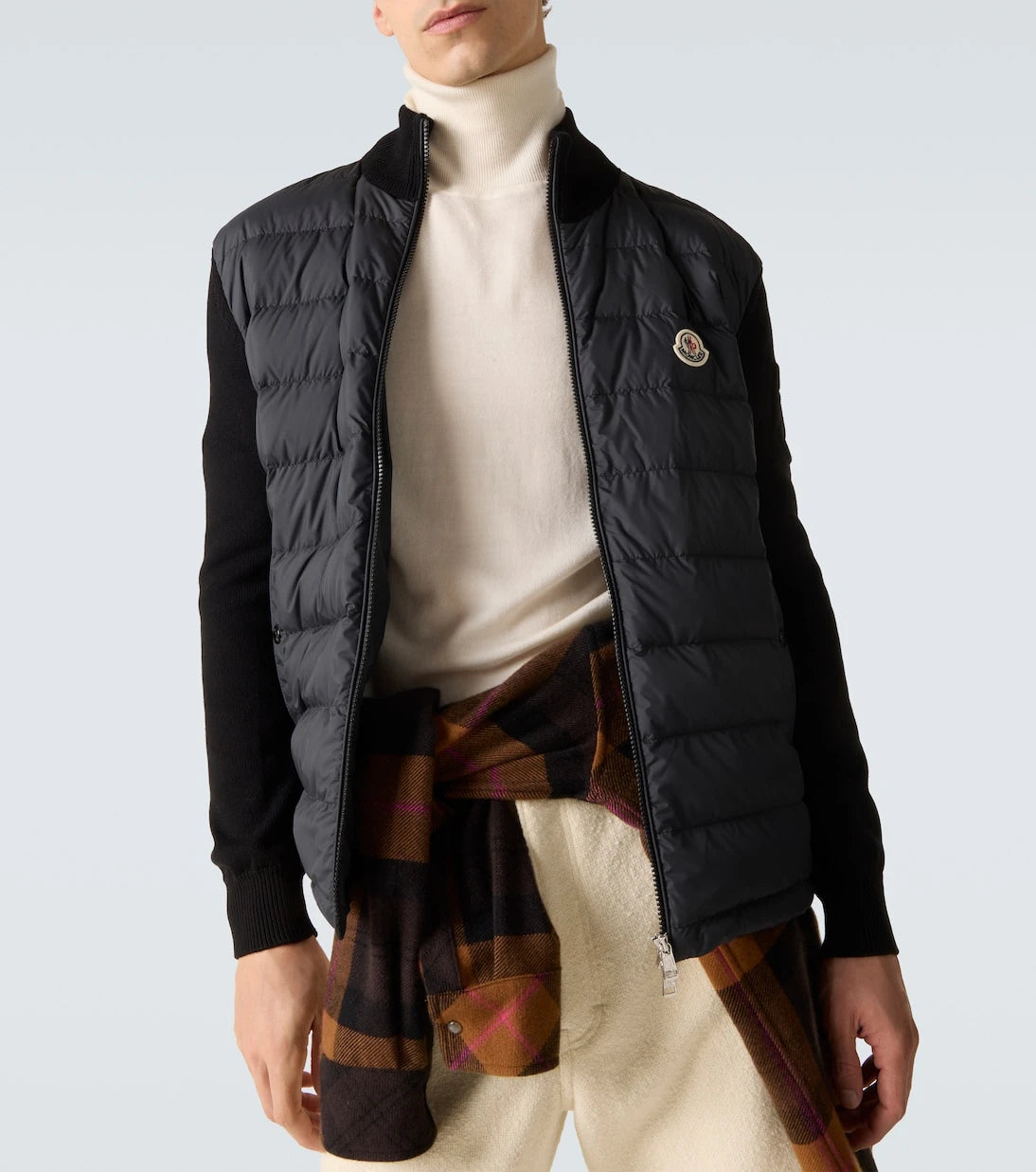 Moncler - Archivio down-paneled cardigan