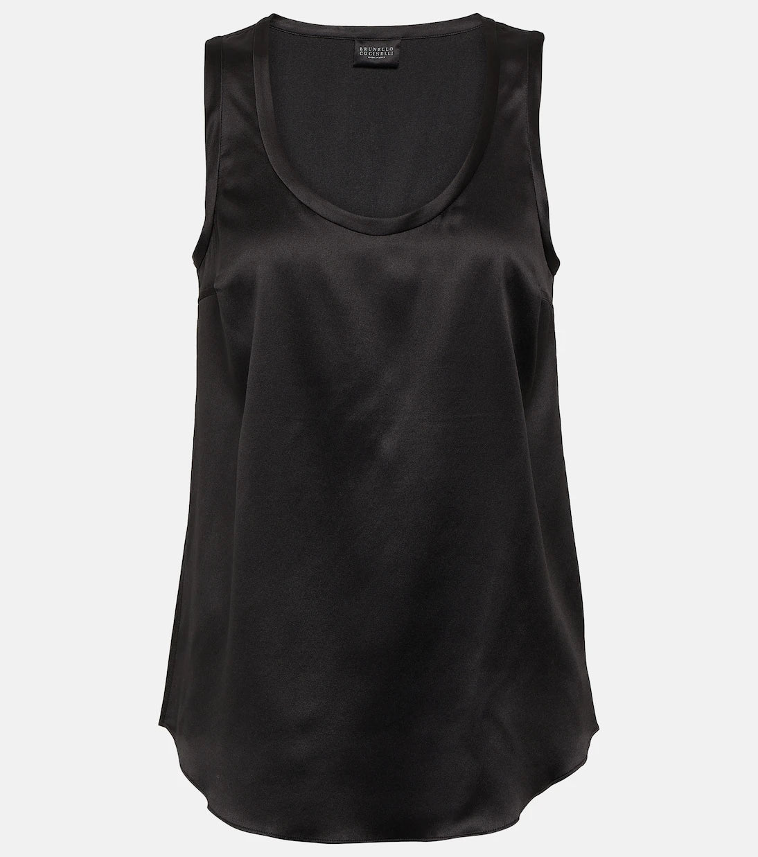 Brunello Cucinelli - Silk-blend tank top
