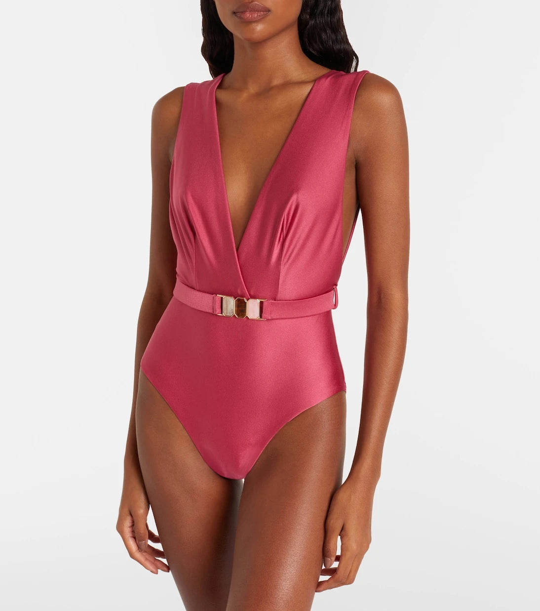 Zimmermann - Wanderlust belted swimsuit