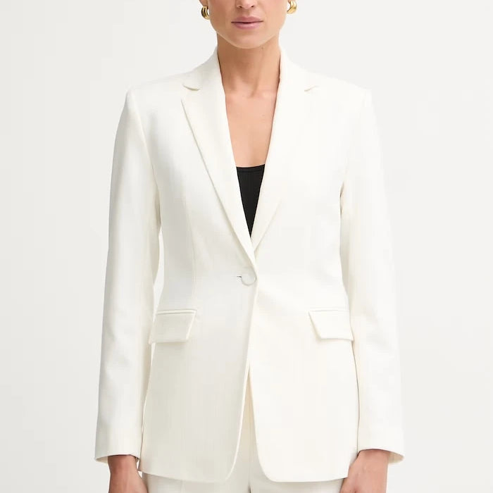 Morgan kadın tek düğmeli blazer VCURL.F