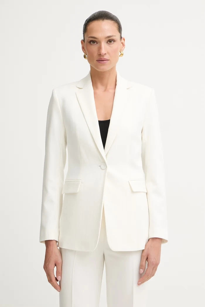 Morgan kadın tek düğmeli blazer VCURL.F