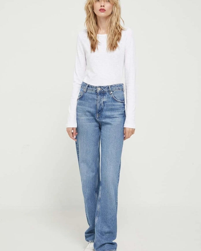 Cotton long-sleeve blouse Marc O'Polo