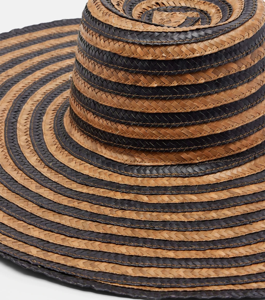 Poupette St Barth - Angel striped sun hat