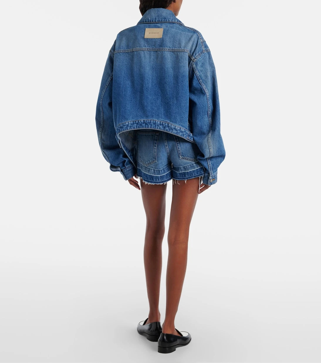 Givenchy - Normal bel denim şort