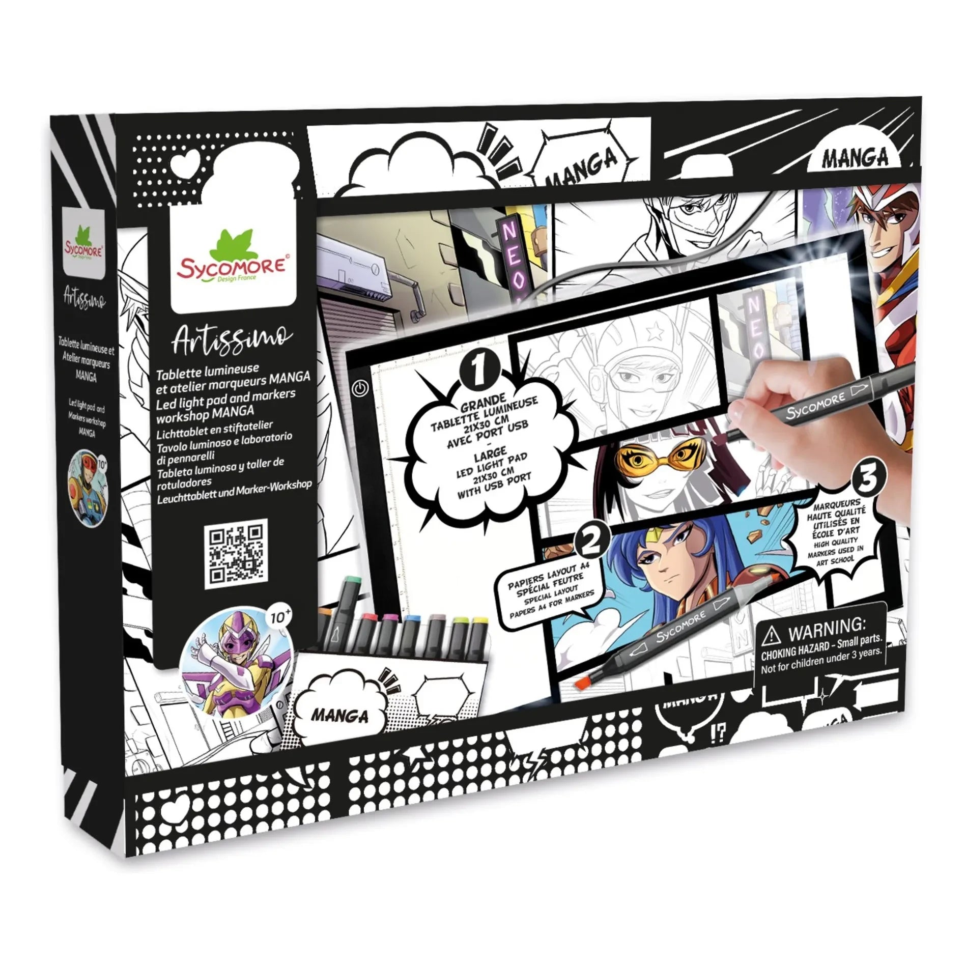 Sycomore - Manga - Light table and marker workshop