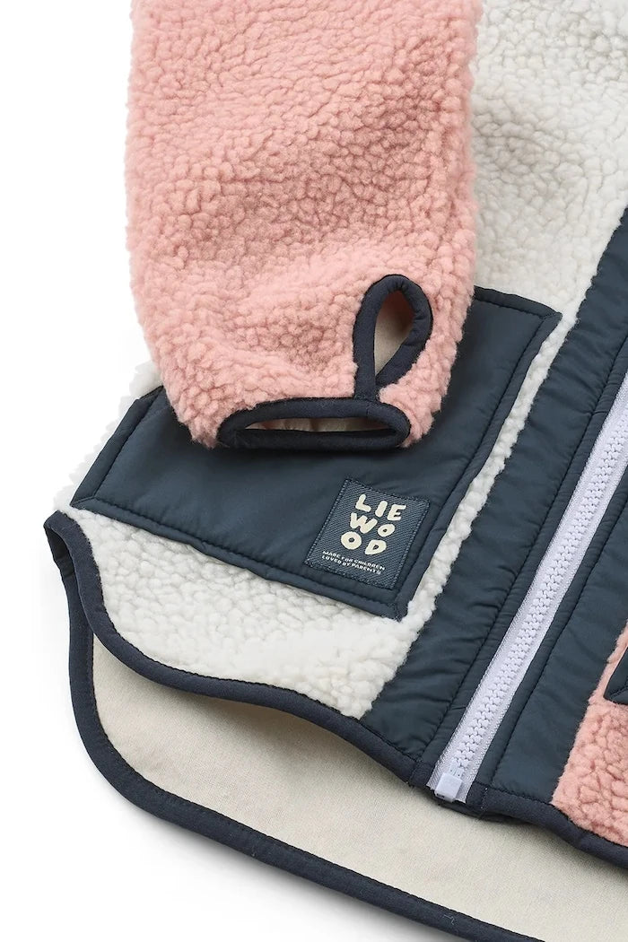 Liewood Çocuk Polar Fermuarlı Sweatshirt Noam Pile Jacket