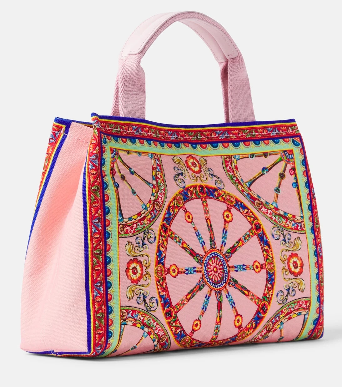 Dolce&Gabbana Kids - Carretto canvas tote bag
