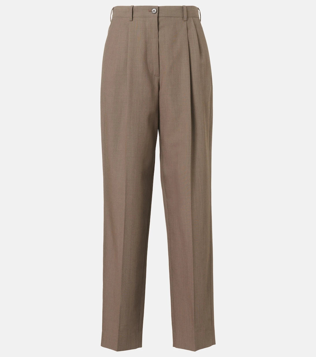 The Row - Bryce wool and silk straight pants