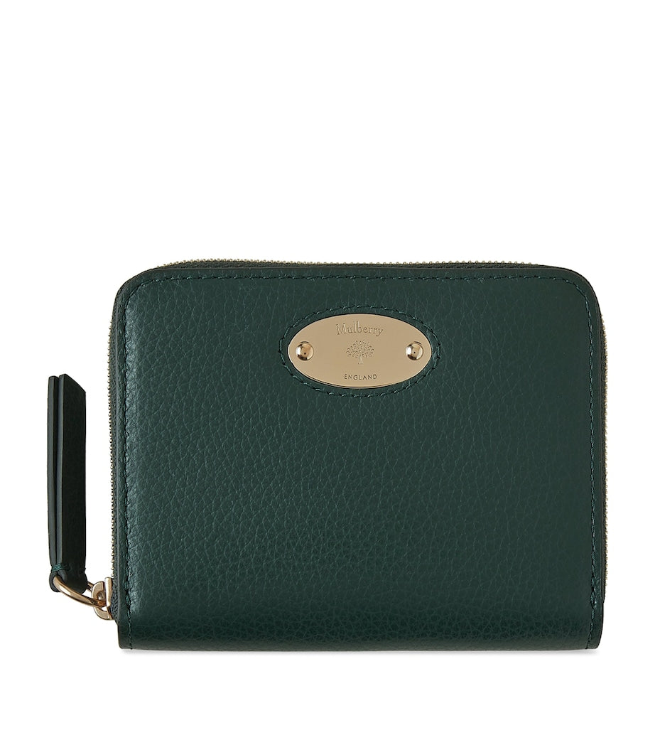 Mulberry Green Logo Plaque Purse