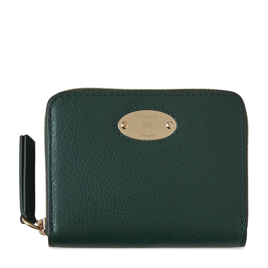 Mulberry Green Logo Plaque Purse