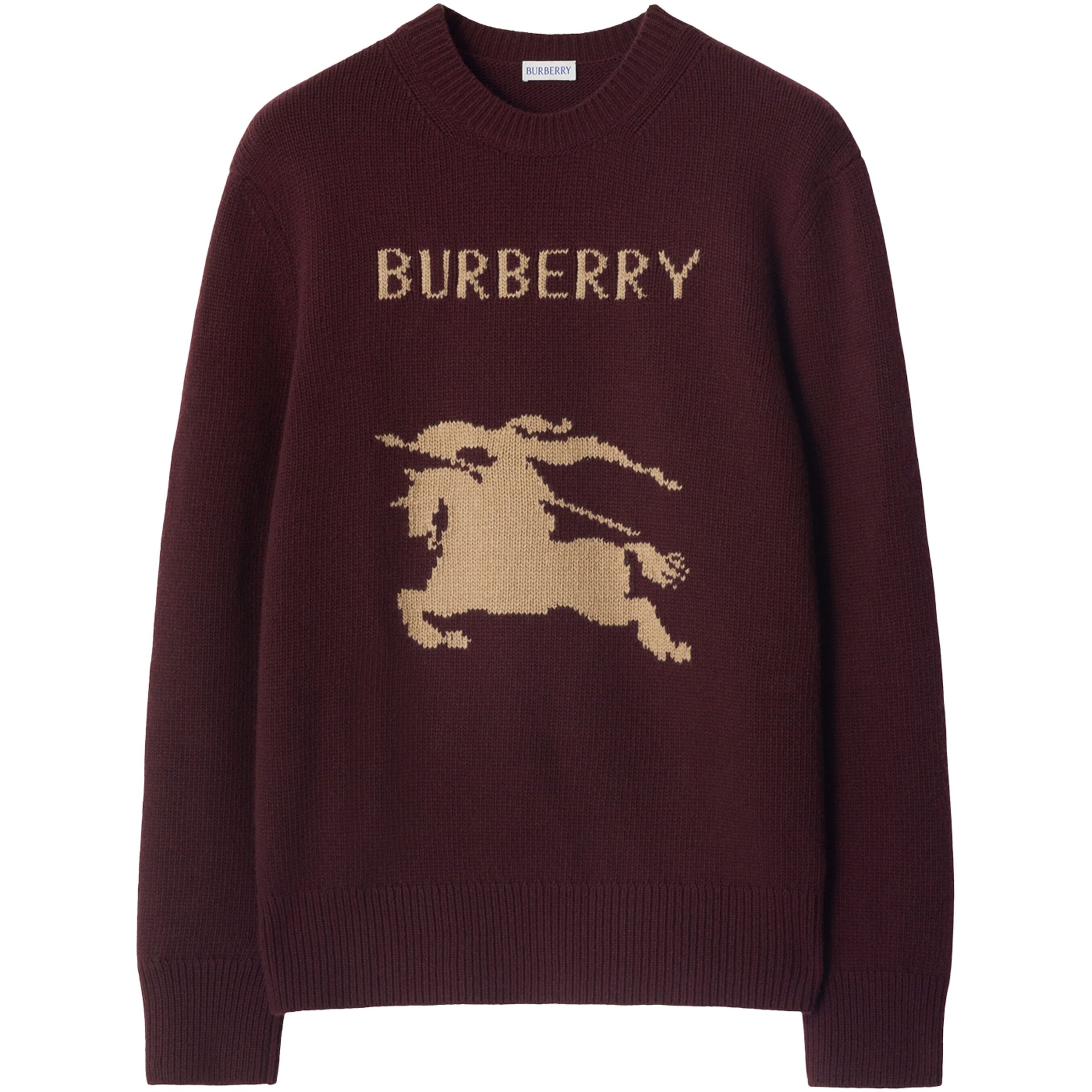 Red Wool-Cashmere EKD Sweater