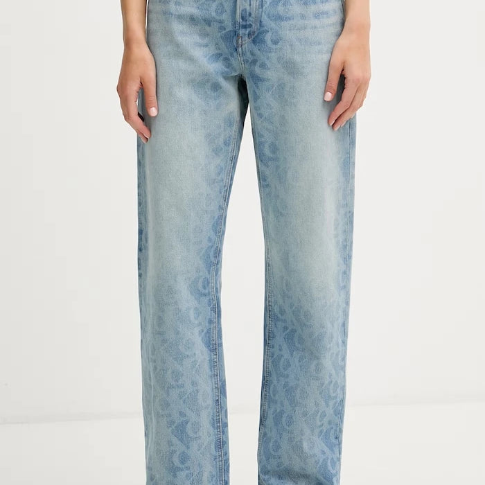 Calvin Klein Jeans straight kadın kot pantolon