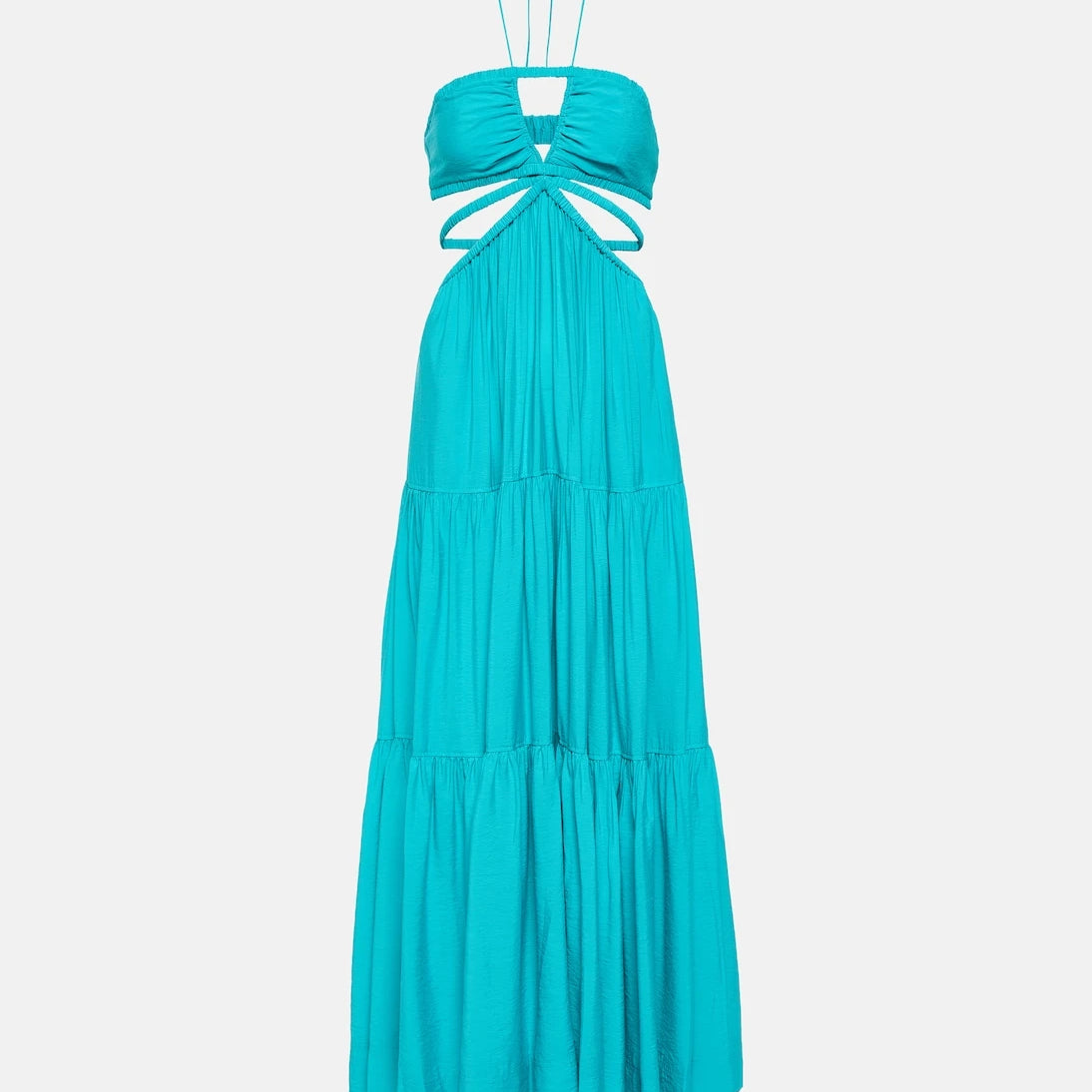 Simkhai - Laurel halterneck cutout maxi dress