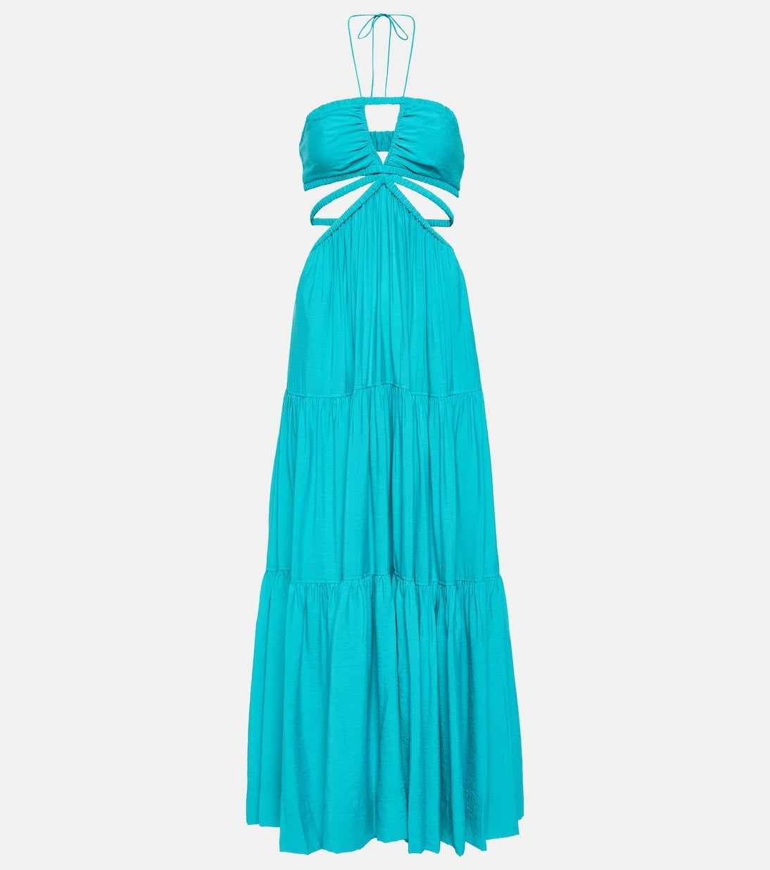 Simkhai - Laurel halterneck cutout maxi dress