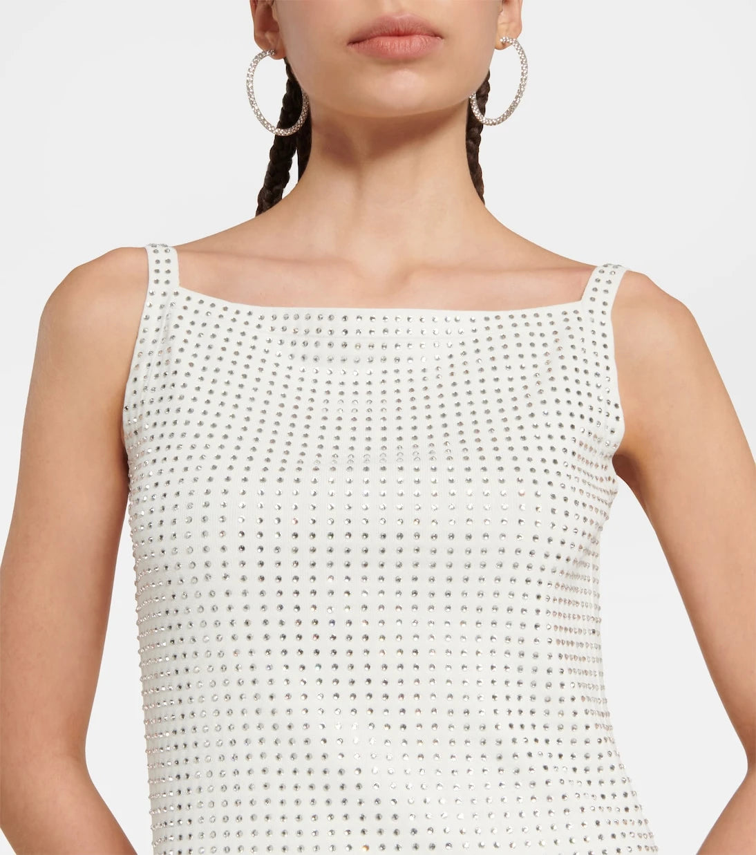Aya Muse - Pelina crystal-embellished minidress