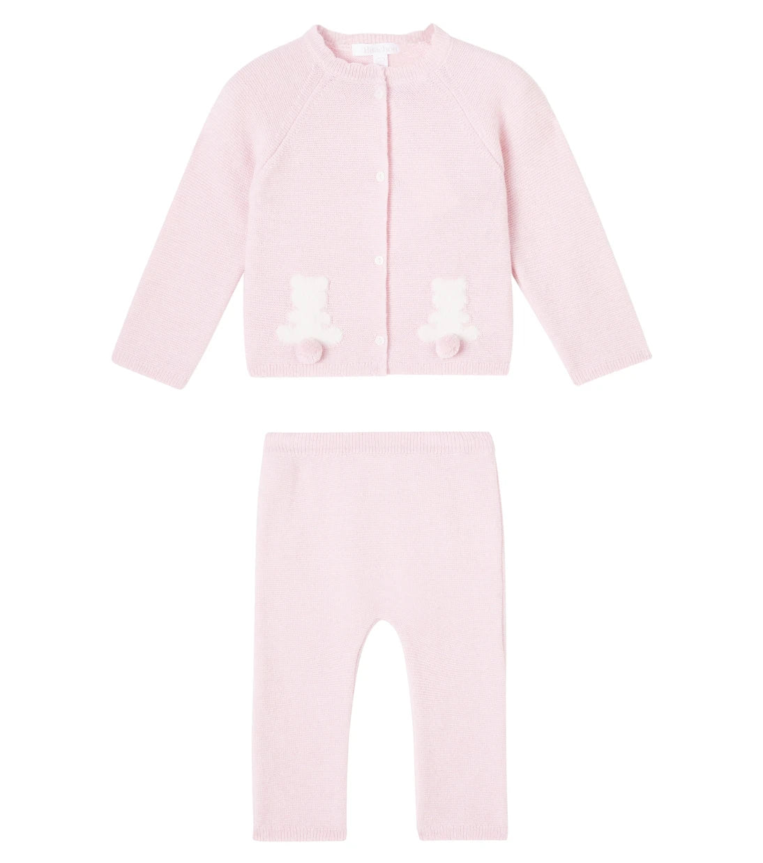 Patachou - Baby knitted cardigan and pants set