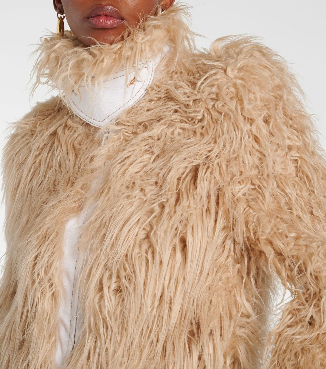 Dries Van Noten - Faux fur jacket