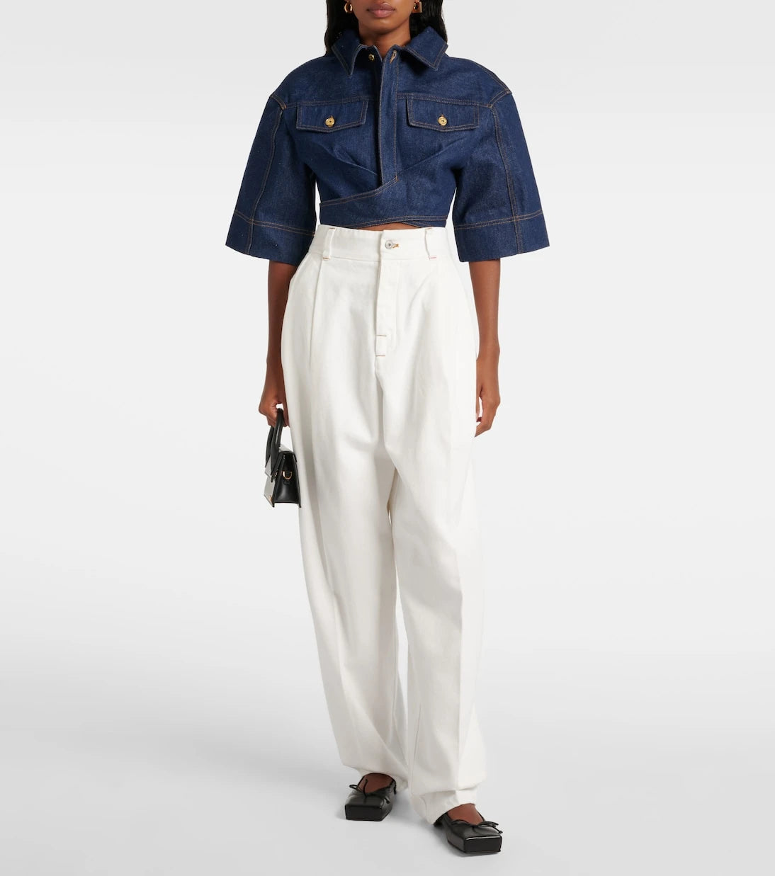 Jacquemus - Ballet leather ballet flats