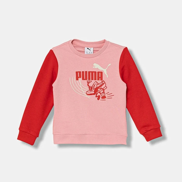 Puma LITTLE RUNNERS Crew TR PS Çocuk Sweatshirt