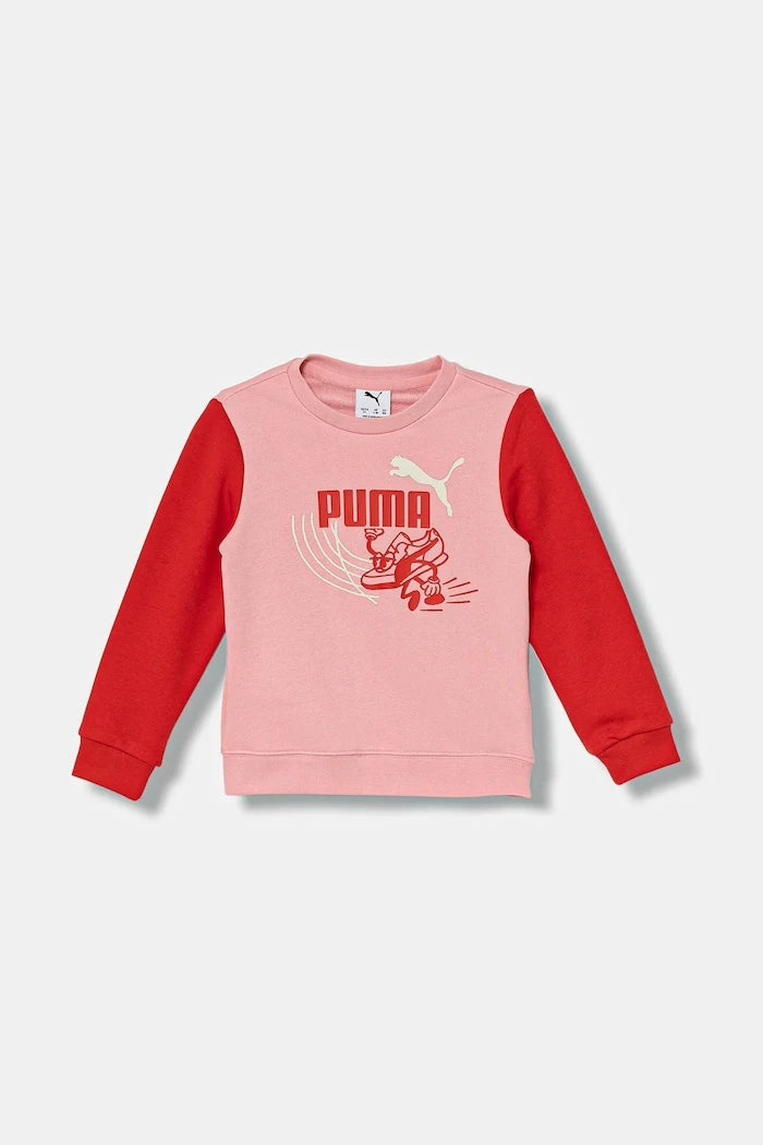 Puma LITTLE RUNNERS Crew TR PS Çocuk Sweatshirt