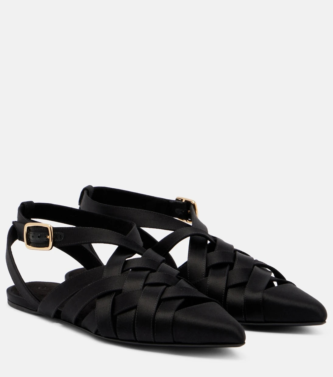 Loro Piana - Silene satin sandals