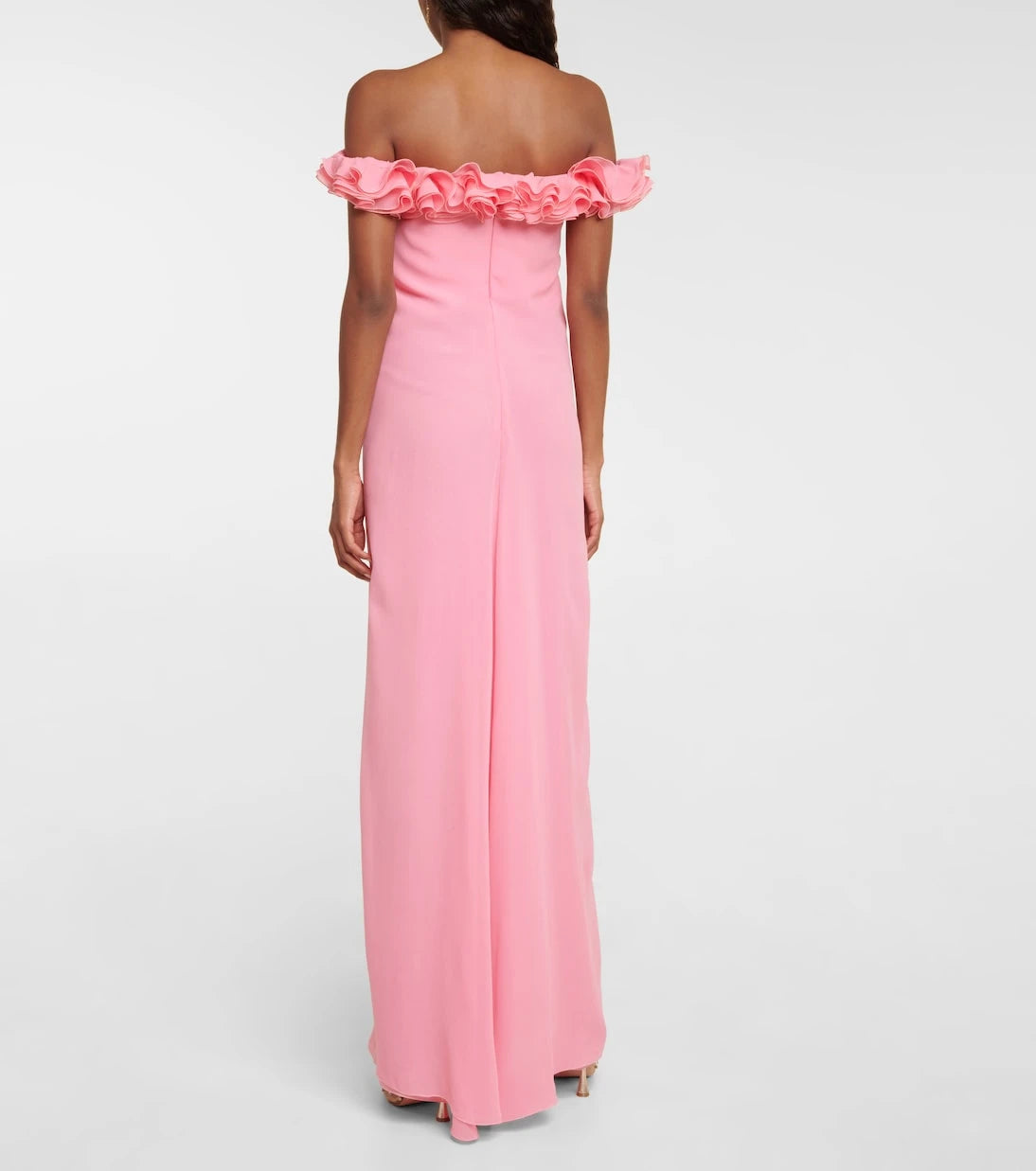 Giambattista Valli - Off-shoulder silk georgette gown