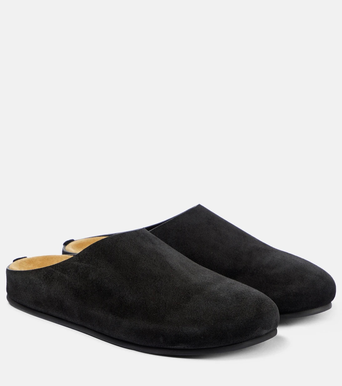 The Row - Hudson suede mules