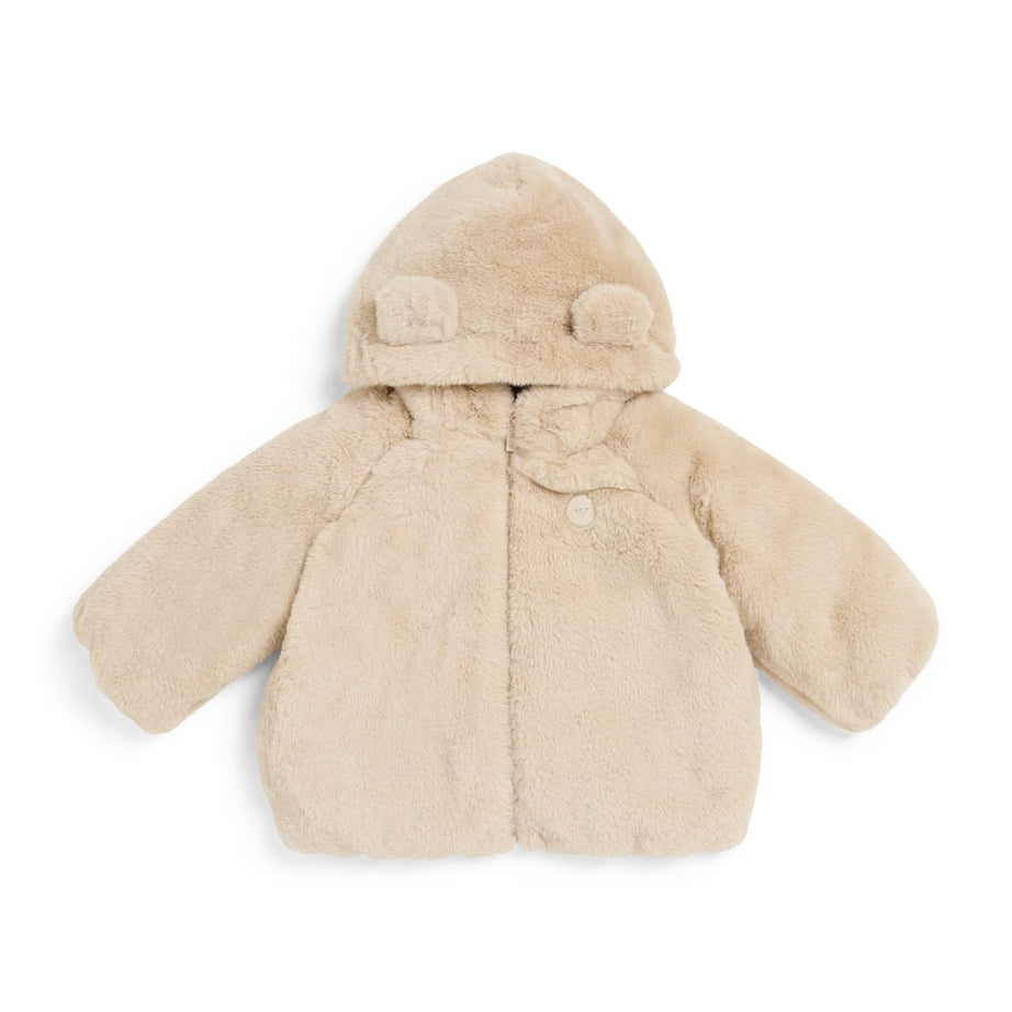 Emporio Armani Kids Faux Fur Jacket (6-36 Months)