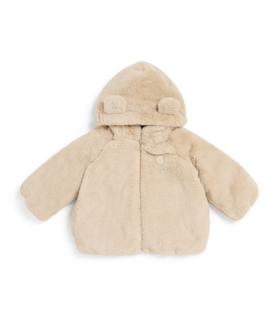Emporio Armani Kids Faux Fur Jacket (6-36 Months)