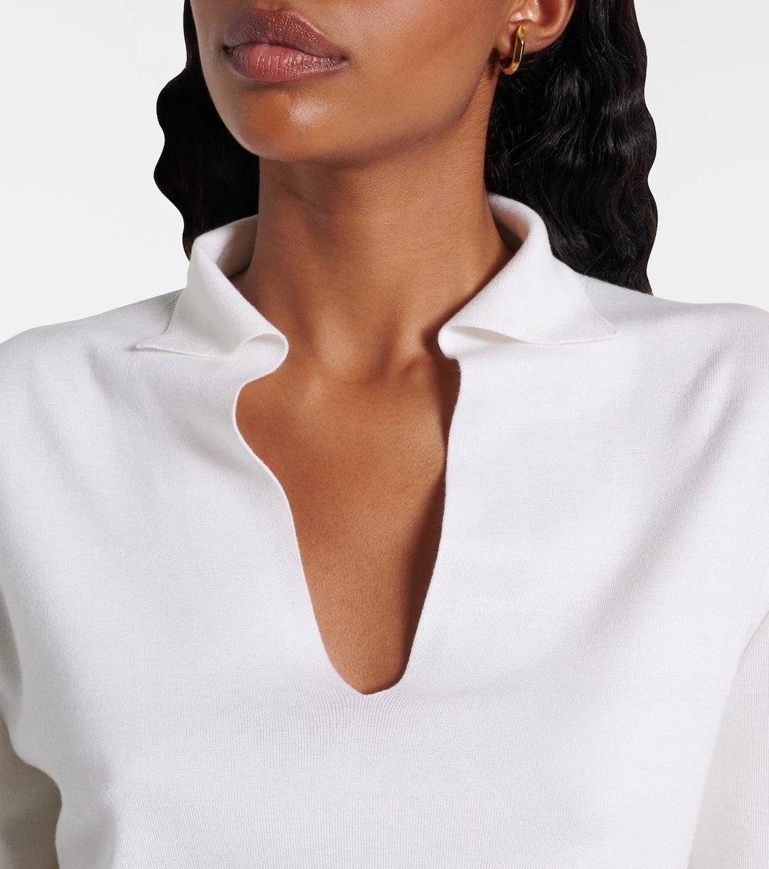 Loro Piana - Silk and cotton polo sweater