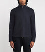 Navy Cashmere-Silk Lightweight Jacket