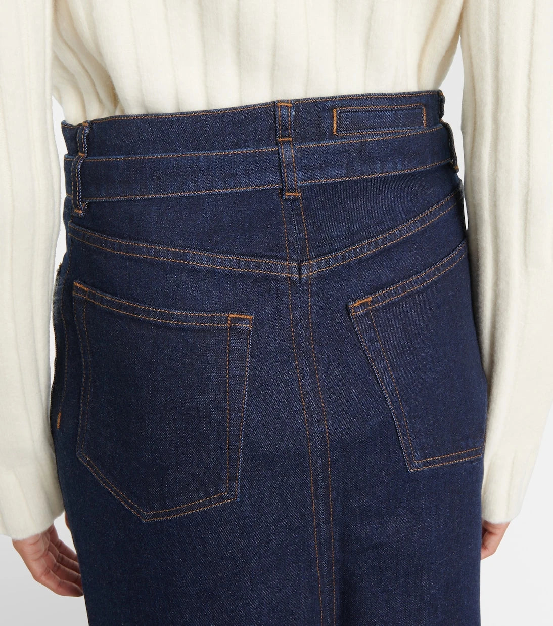 Proenza Schouler - Calder denim midi skirt