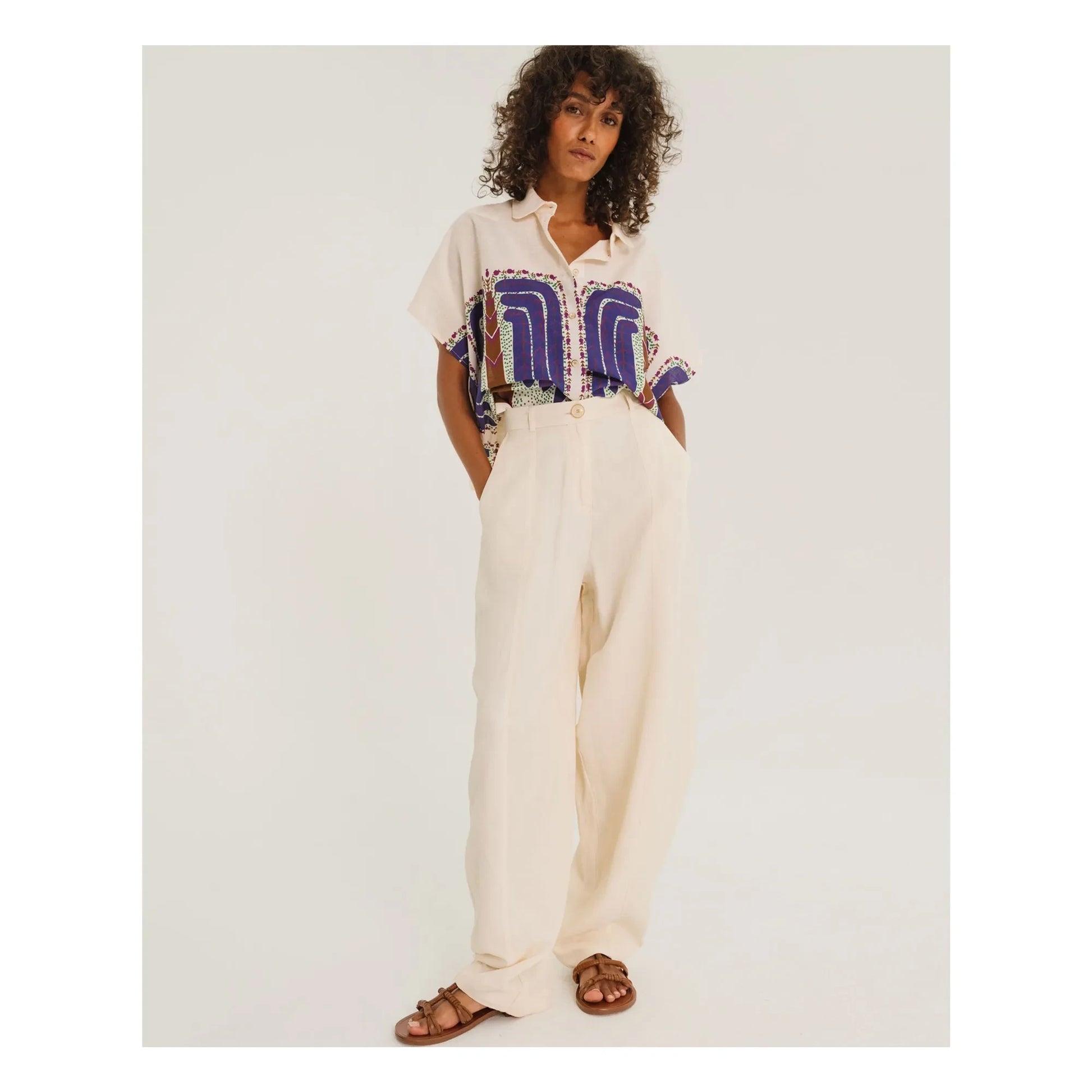 Tinsels - Cinzia shirt | Blue