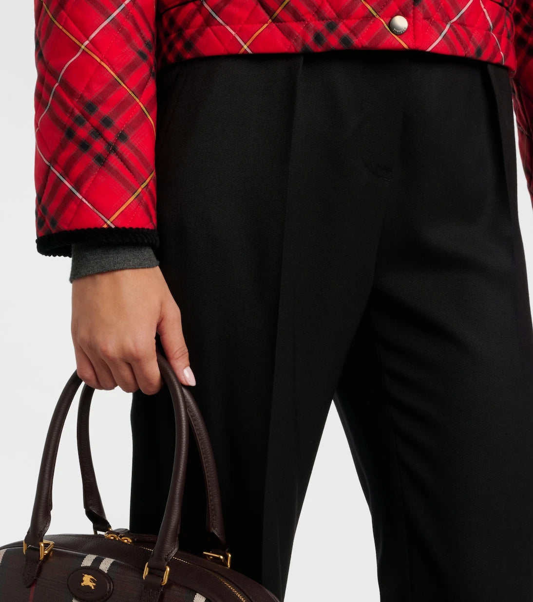 Burberry - Burberry Check cotton jacket