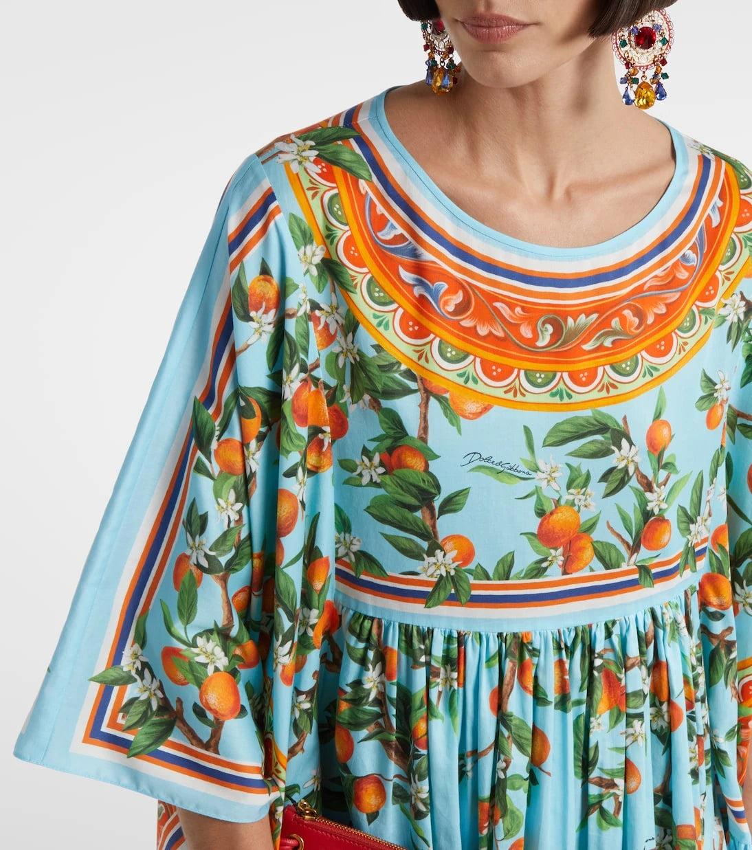 Dolce&Gabbana - Printed cotton kaftan