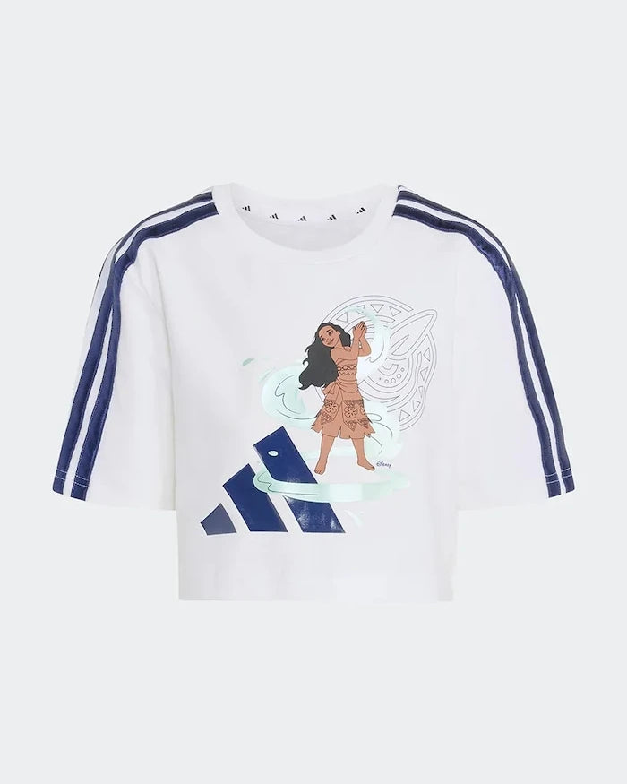 adidas çocuklar için pamuk ve elastanlı tişört DISNEY