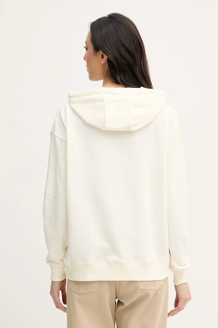U.S. Polo Assn. pamuklu kapüşonlu kadın hoodie DHM
