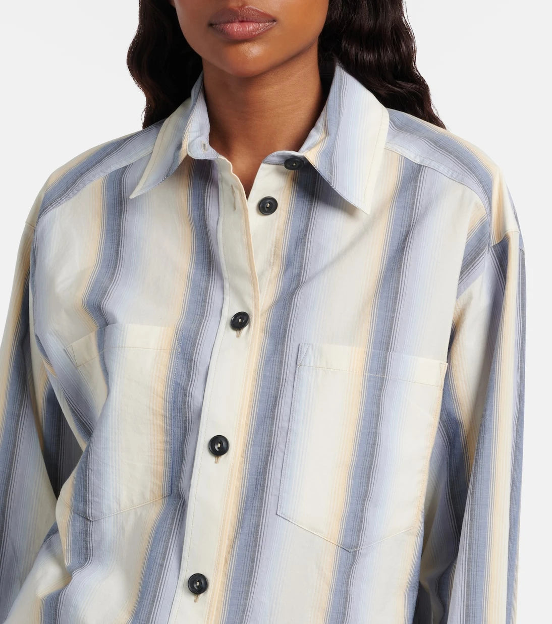 Isabel Marant - Mahvane striped cotton shirt