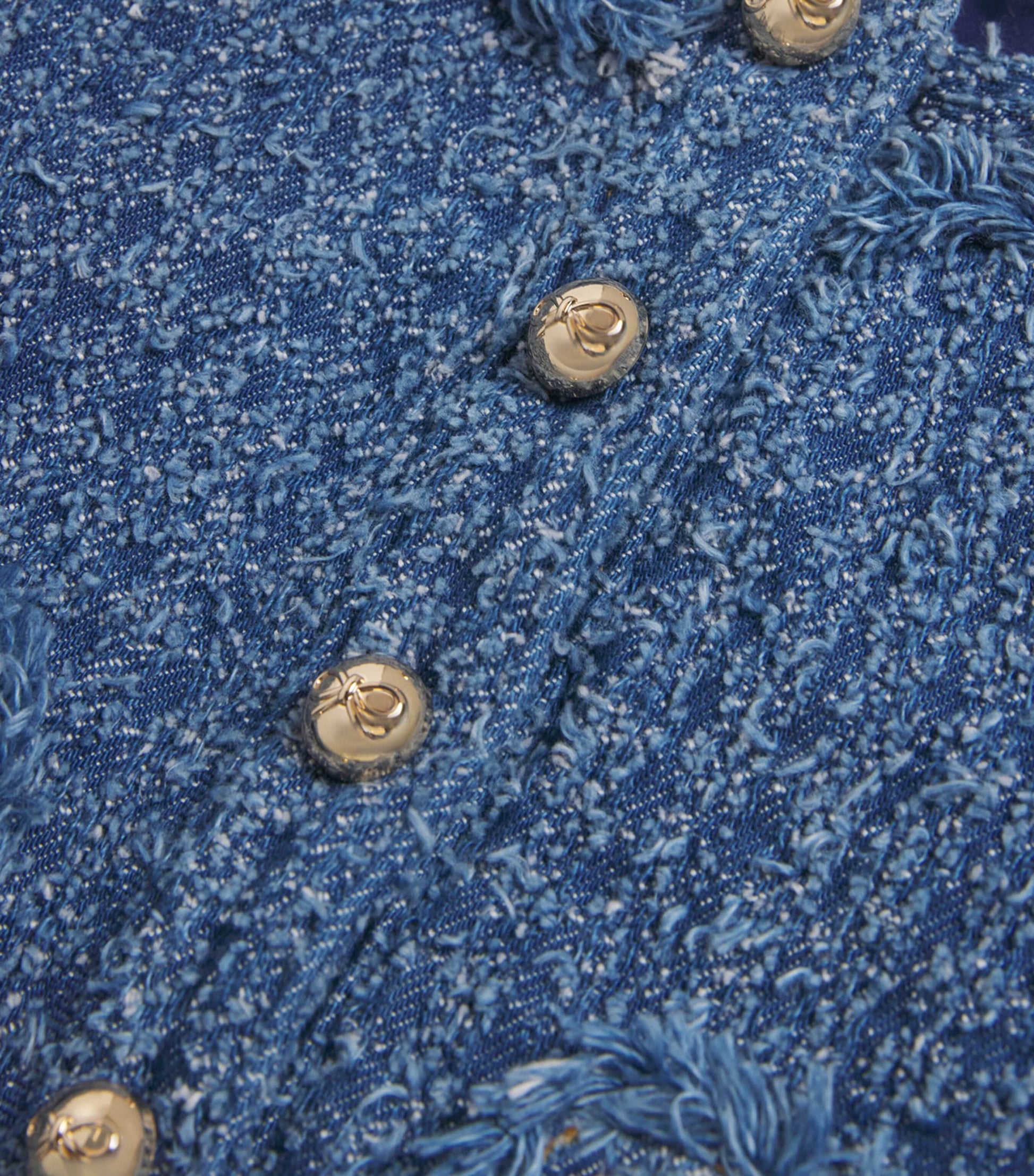 Self-Portrait Kids Heart Denim Jacket (3-12 Years)