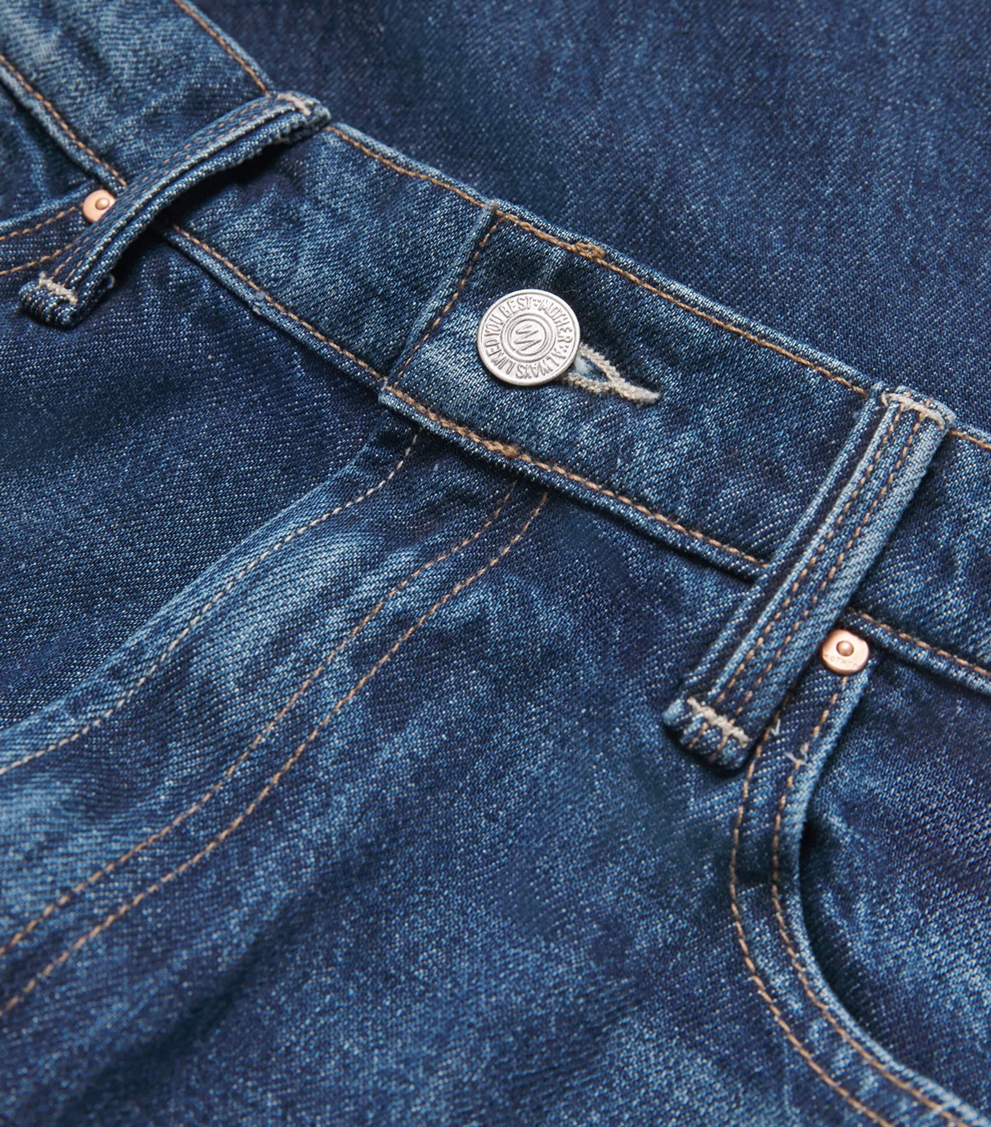 Blue The Rambler Zip Heel Jeans