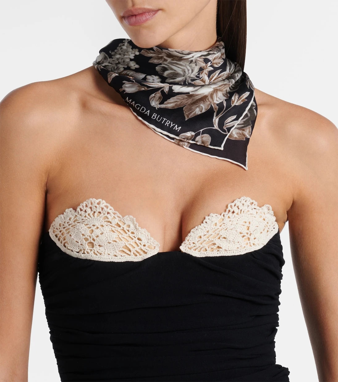 Magda Butrym - Floral silk scarf