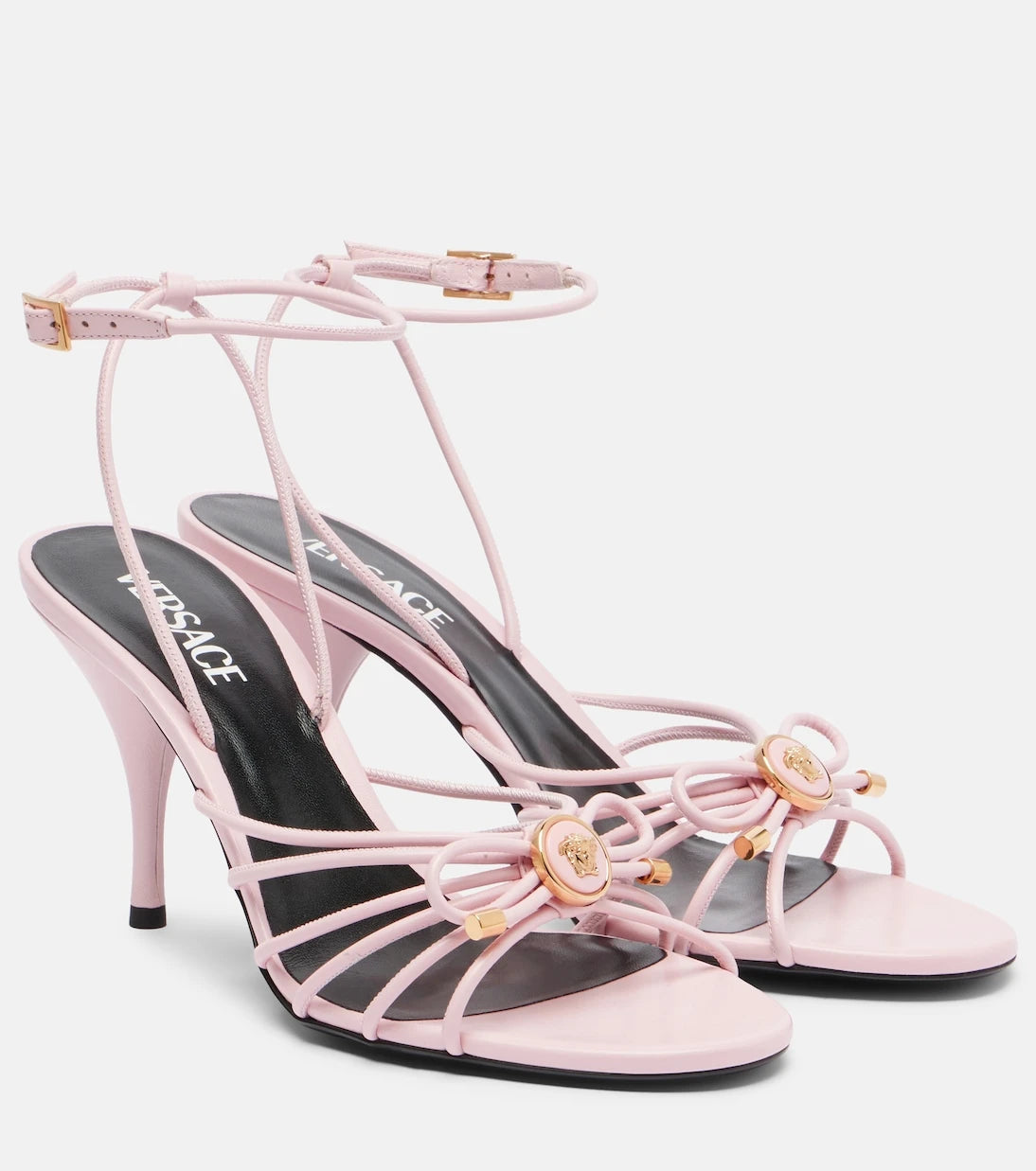 Versace - La Medusa 85 leather sandals