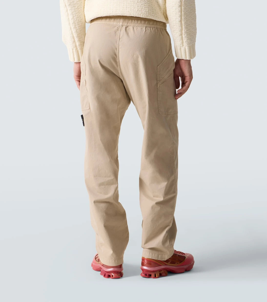 Stone Island - Compass cotton-blend twill pants