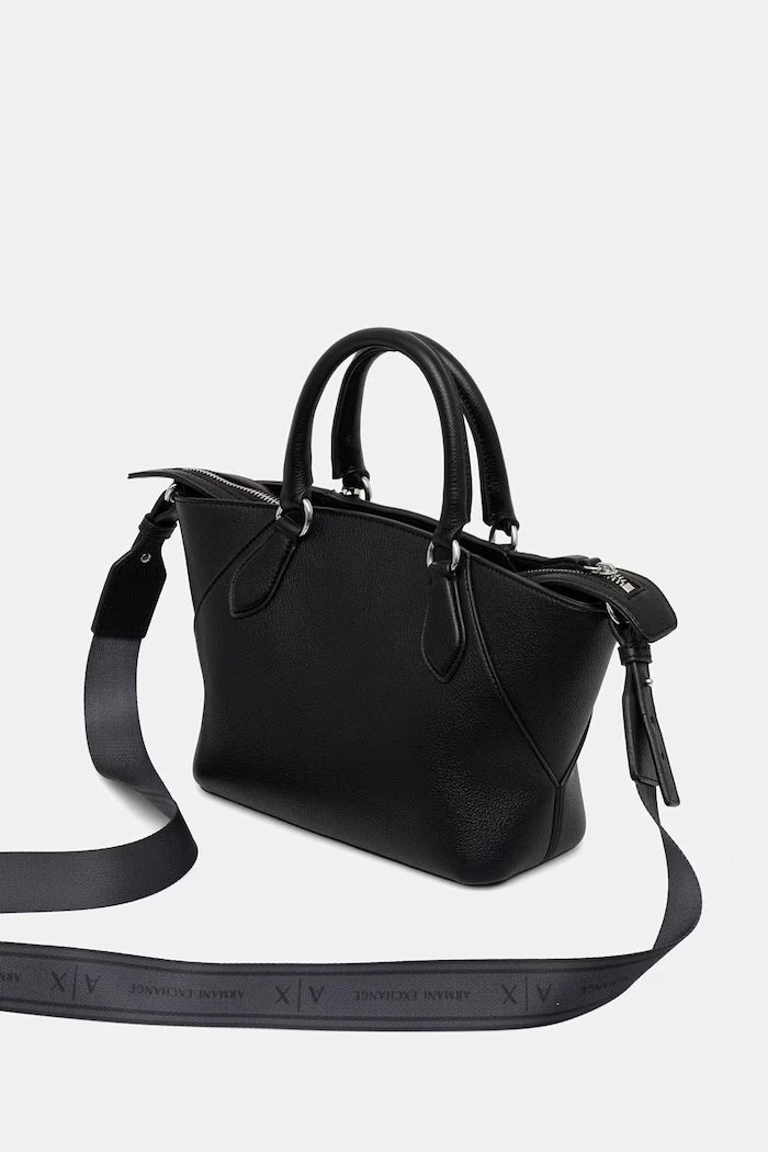 Armani Exchange kadın crossbody çanta, suni deriden