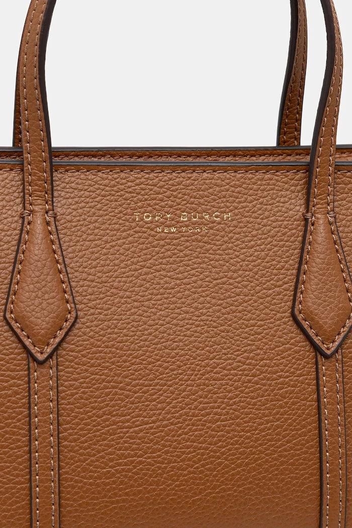 Кожена чанта Tory Burch Perry Mini Tote